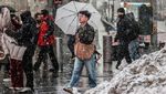Badai Salju Sisakan Lumpur di Jalanan New York, Ganggu Aktivitas Warga