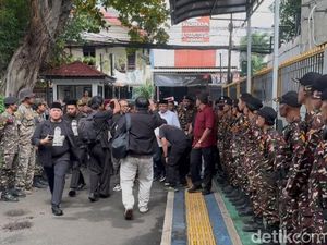 Video Anggota Banser Sambut Gus Yaqut di Sidang Praperadilan Lawan KPK