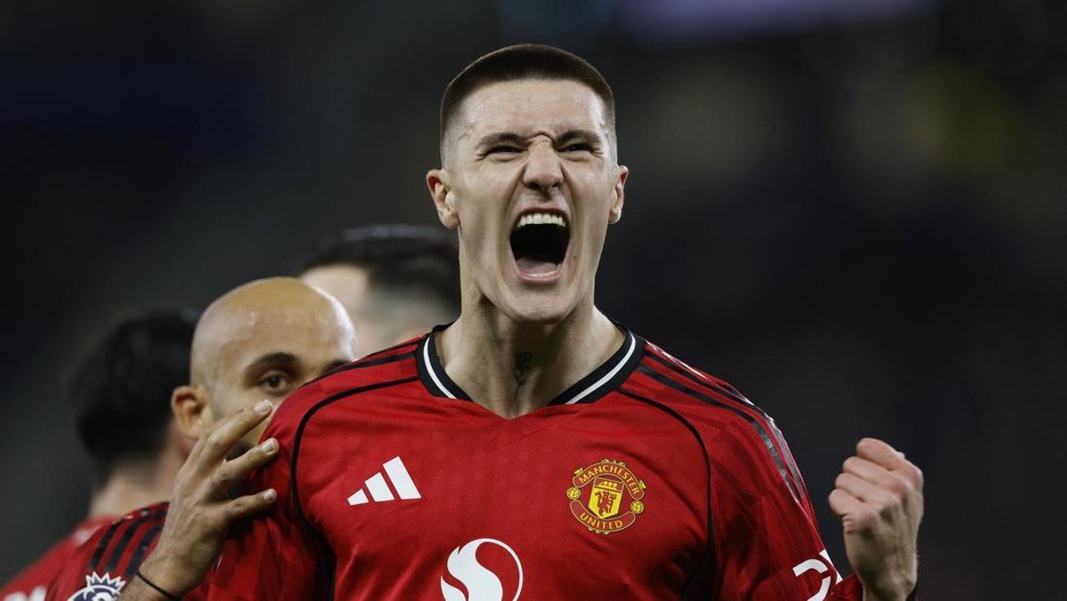 Benjamin Sesko lagi hot banget di Liga Inggris sejak pergantian tahun. (Action Images via Reuters/Jason Cairnduff)