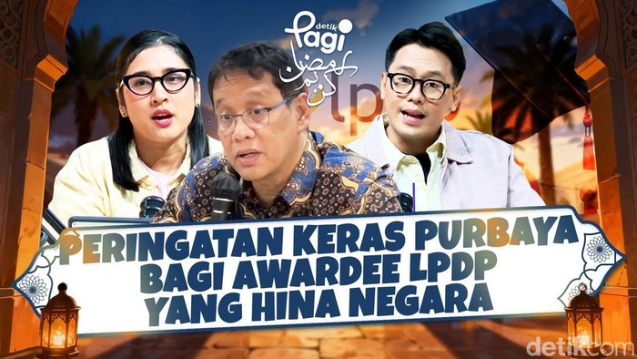 Detik Pagi | Peringatan Keras Purbaya Bagi Awardee LPDP yang Hina Negara