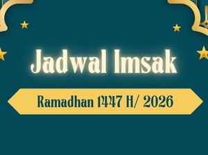 Jadwal Imsak Kota Banjarmasin Kamis, 26 Februari 2026
