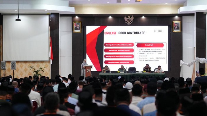 Jajaran Forkopimda Sulsel menjadi pemateri Ramadan Leadership Camp yang digelar Pemprov Sulsel.