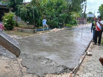 Terjang Jalan Lagi Dicor, Pemotor di Blora Dilaporkan ke Polisi