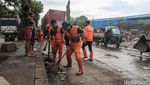Jalan Marunda Kembali Lancar Usai Sampah Dibersihkan