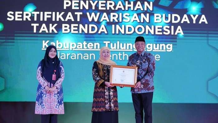 Jaranan Sentherewe Tulungagung Resmi Jadi Warisan Budaya Tak Benda