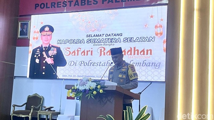 Kapolda Sumsel Amanatkan Siaga Penuh untuk Arus Mudik-Balik Lebaran 2026