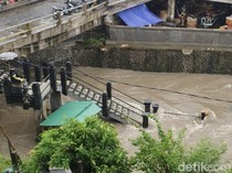 Alarm Peringatan Dini Tukad Badung Berbunyi, Siaga Banjir