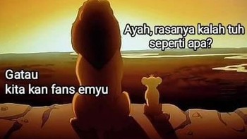 Ga tau rasanya kalah. Foto: X.com