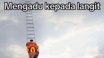Mengadu ke langit. Foto: X.com