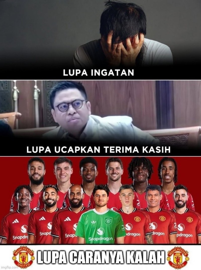Meme Kemenangan King MU