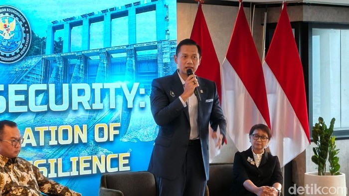 Menko Bidang Infrastruktur dan Pembangunan Kewilayahan Agus Harimurti Yudhoyono (AHY)