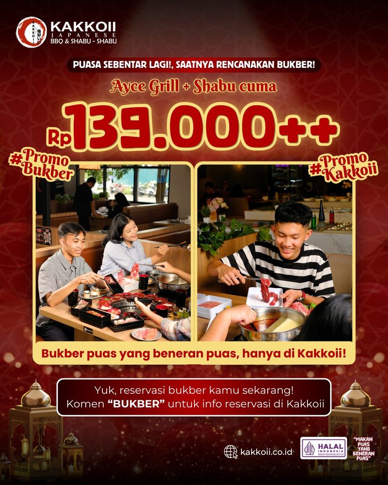 Menu buka puasa di AYCE Surabaya