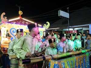 Tradisi Arakan Sahur di Tungkal Jambi Lestarikan Budaya Islam Saat Ramadan