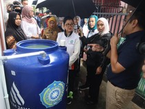 PAM JAYA Targetkan Bagi 2.000 Toren Air Gratis di Jakarta Tahun Ini