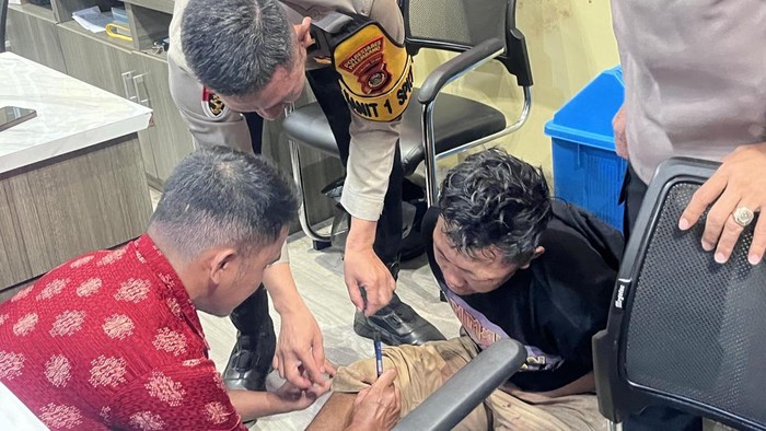 Pelaku penyiraman air keras ke mahasiswa di Palembang