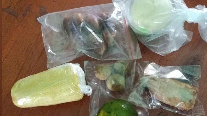 Penampakan menu MBG yang ditolak SMAN 1 Rasau Jaya.