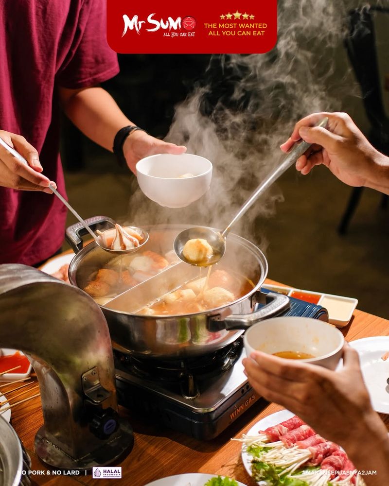 Santapan berbuka puasa Mr Sumo