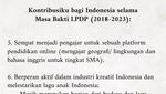 Izin... Tasya Kamila Laporan Kontribusi Sebagai Alumni LPDP