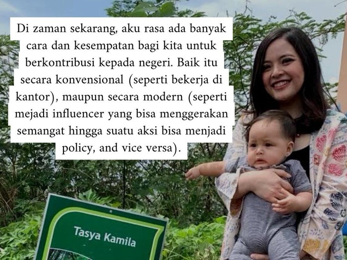 Tasya Kamila soal Kritik Usai Laporan Kontribusi Sebagai Alumni LPDP