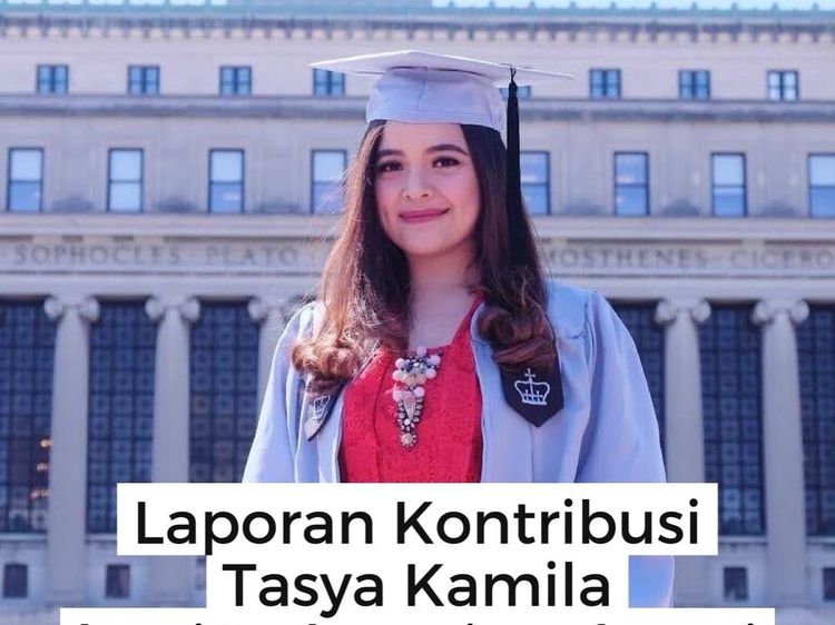 Tasya Kamila soal Kritik Usai Laporan Kontribusi Sebagai Alumni LPDP