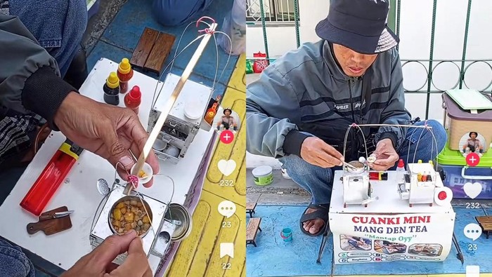 Viral Penjual Cuanki Mini yang Raup Keuntungan Rp 100 Ribu per Hari!