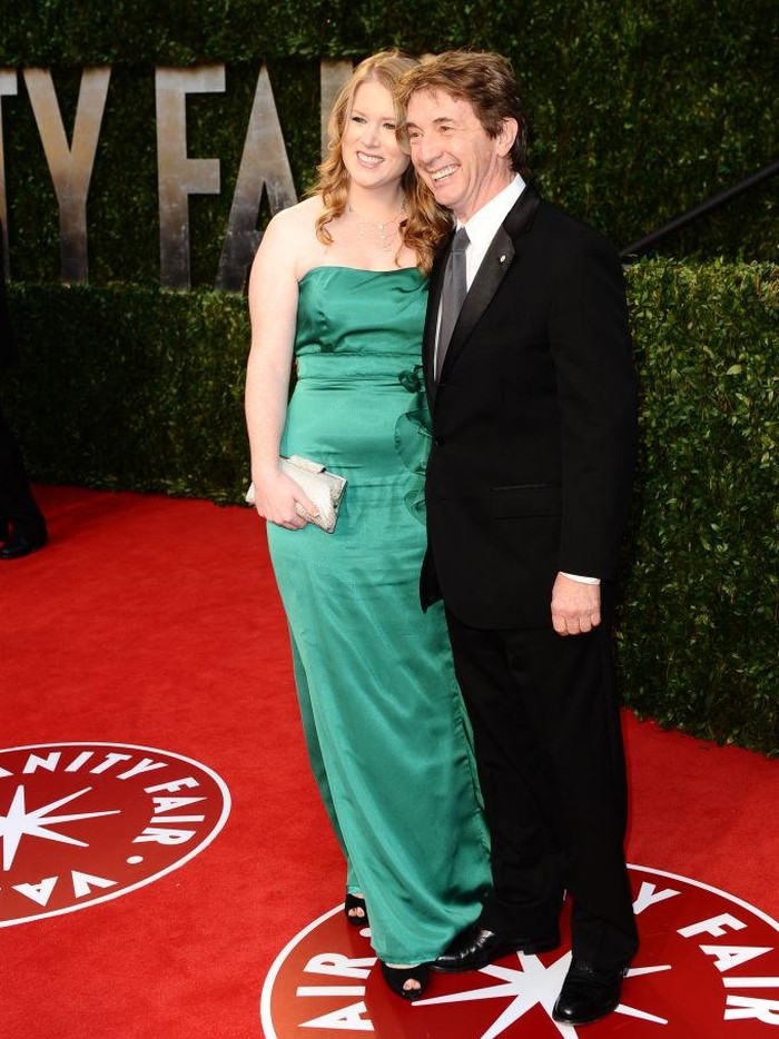 Katherine Short (L) and Martin Short attend Vanity Fairs 17th annual Oscars party at the Sunset Tower Hotel. (Photo by Fairchild Archive/Penske Media via Getty Images)
