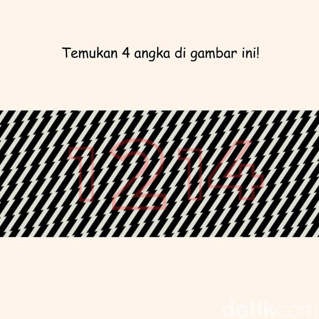 Temukan Angka Tersembunyi, Tak Sulit kalau Masih Bisa Konsentrasi