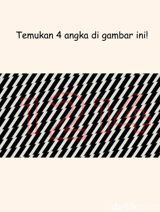 Temukan Angka Tersembunyi, Tak Sulit kalau Masih Bisa Konsentrasi