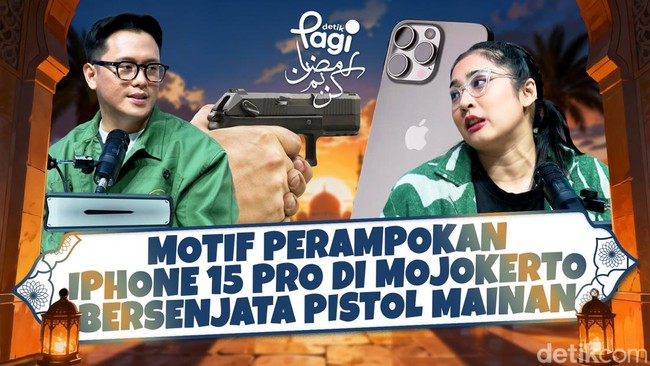 Video: Motif Perampokan iPhone 15 Pro di Mojokerto Bersenjata Pistol Mainan