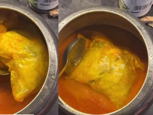 Drama Dapur, ART Masak Ayam dengan Plastik Masih Nempel!