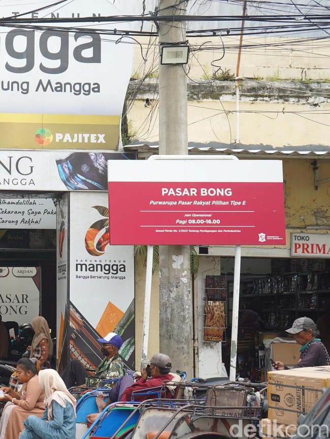 Geliat Penjualan Kurma di Pasar Bong Surabaya