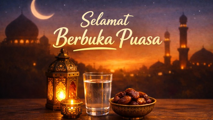 Jadwal buka puasa dan azan Maghrib untuk wilayah Makassar dan sekitarnya hari ini, 2 Maret 2026.