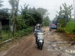 Jalur Alternatif Klaten-Gunungkidul di Gantiwarno Akhirnya Diperbaiki