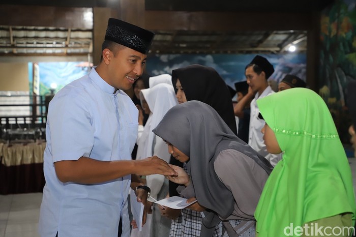Kapolres Kediri bukber bersama anak yatim