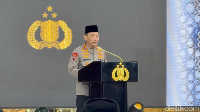 Kapolri Jenderal Listyo Sigit Prabowo. (Rumondang/detikcom)