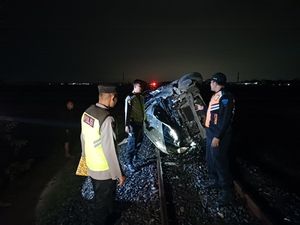 Jasad Korban Terakhir Sigra Vs KA di Grobogan Sempat Hilang 8 Jam