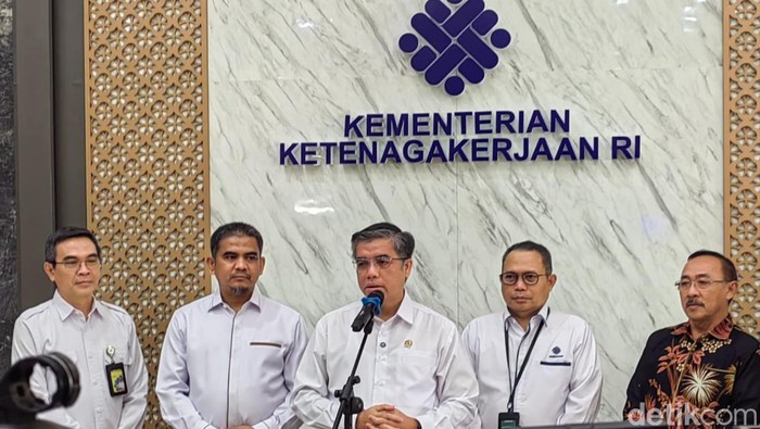 Menteri Ketenagakerjaan (Menaker) Yassierli