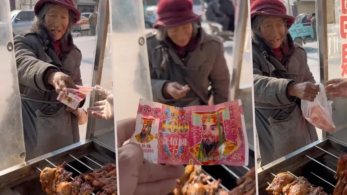 Nenek Ini Bayar Makanan Pakai Uang Palsu, Respons Penjual Bikin Haru
