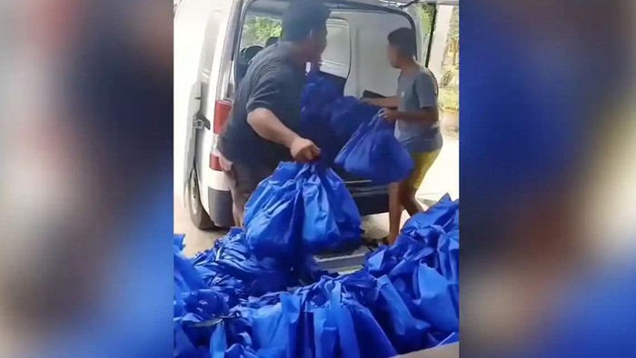 Penolakan MBG di SMAN 1 Rasau Jaya, Kubu Raya, Kalimantan Barat.