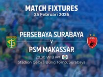 Link Live Streaming Persebaya Surabaya Vs PSM Makassar Malam Ini