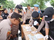Personel Polrestro Tangerang Kota Dites Urine Dadakan, Ini Hasilnya