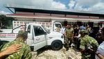 Tampang Pickup India Mahindra Scorpio Berstiker Koperasi Merah Putih