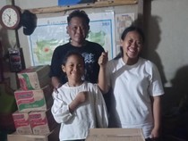 Kapolres Tangerang Kota Santuni Agista, Bocah Penjual Lukisan yang Viral