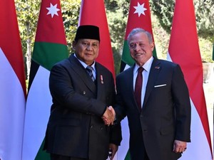 Prabowo Perkuat Kerja Sama RI-Yordania Atasi Krisis Kemanusiaan Gaza-Tepi Barat