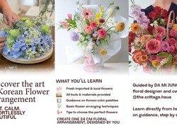 Rangkai Buket Cantik ala Korea di Workshop Korean Flower Arrangement