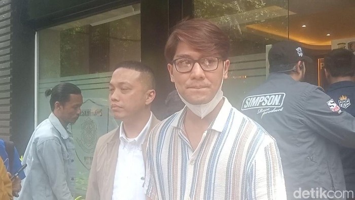 Rizky Billar di Polda Metro Jaya, Rabu (25/2/2026).