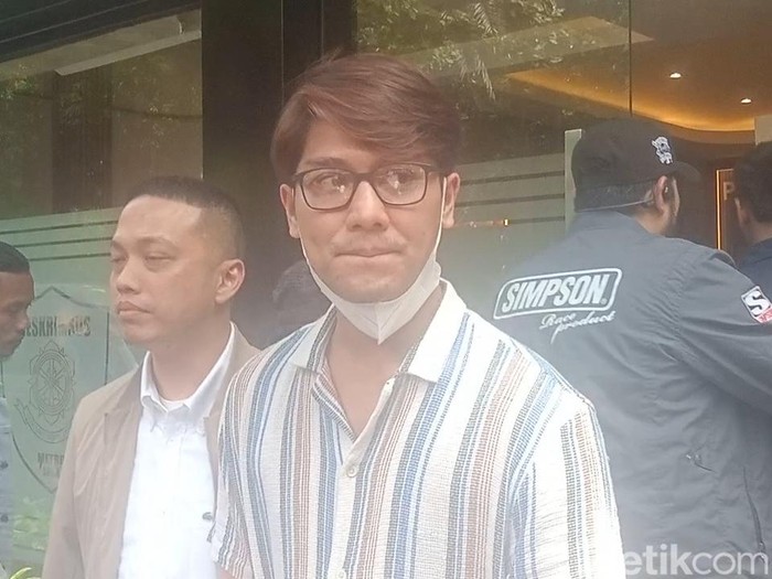 Rizky Billar di Polda Metro Jaya, Rabu (25/2/2026).