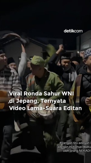 Video Viral Ronda Sahur WNI di Jepang, Ini Faktanya