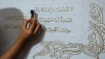 Sentuhan Ayat Al-Quran di Batik Laweyan Solo