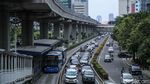 Wajah Jalan Rasuna Said Bersih Tanpa Tiang Monorel